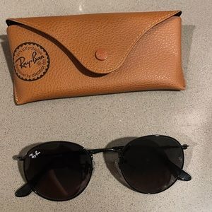 Ray-Ban Round Flat Lenses